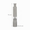 Relaxdays Set 2 macina pepe manuale acciaio inox maneggevole macinino