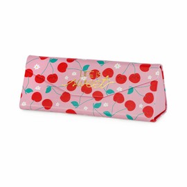 Legami Women's Folding Glasses Holder Case, Cherry, One Size