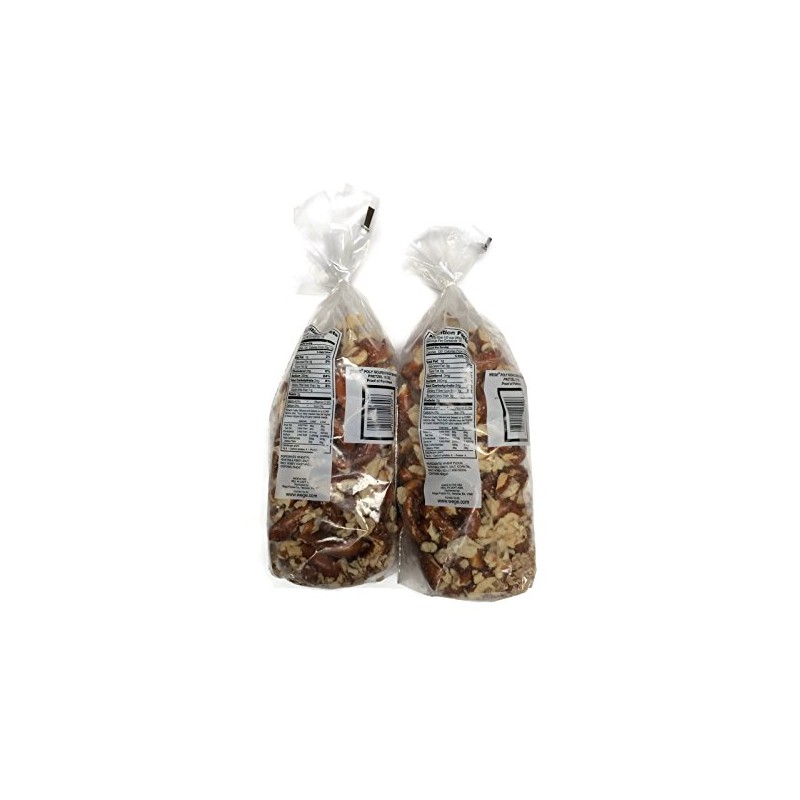 Wege Sourdough Broken Pretzels, 15 Oz. Bags (Pack of 2)
