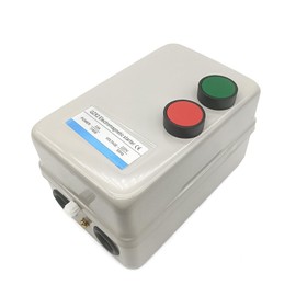 GOLACOD Magnetic Motor Starter for Air Compressor, 220V 11KW/15HP, 3-Phase & Single-Phase Compatible Heavy Duty Starter Switch