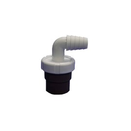 Wolfpack 4110003 Washing Machine Connector with Connector T-210-M, PVC