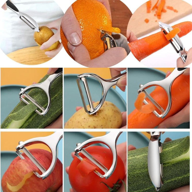 Potato Peelers Vegetable Peeler - Premium Stainless Steel Y-Shaped Rotatable