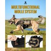 OneTigris Tactical Large Dog Harness, 5X Metal Buckled No Pull