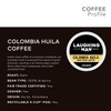 Laughing Man Columbia Huila, Single-Serve Keurig K-Cup Pods, Dark Roast