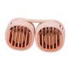 USB Charging Neck Fan Dual Fans Hands Free Super Airflow