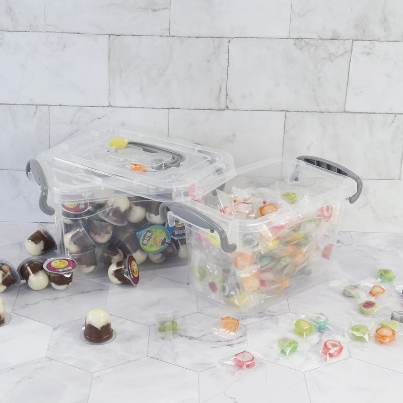 Fosly Set of 6 Mini Storage Box with Lid, 2