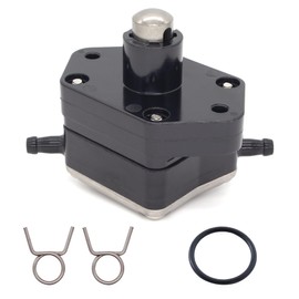 QuickMarine 6C5-24410 Fuel Pump with Clips and O-Ring for Yamaha Marine 30-60 HP Outboard Boat Motors replaces 6C5-24410-00 6C5-24410-01