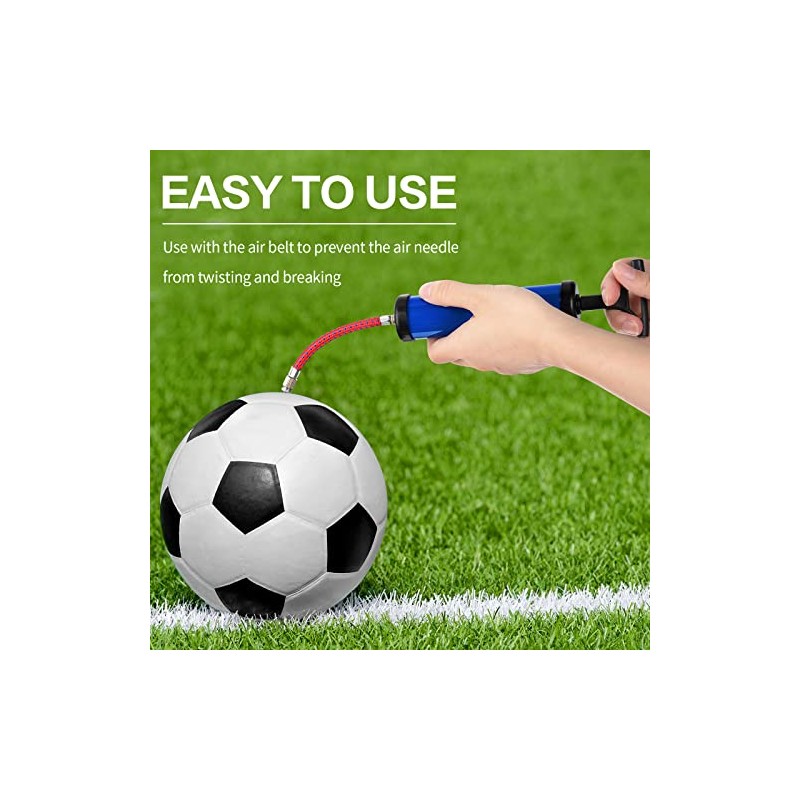 Reginary 10-Piece Sports Ball Pump Kit with Needle & Hose