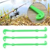 ECSiNG 6Pcs Fishhook Removal Tools Bait Needle Knotted Fly Hook