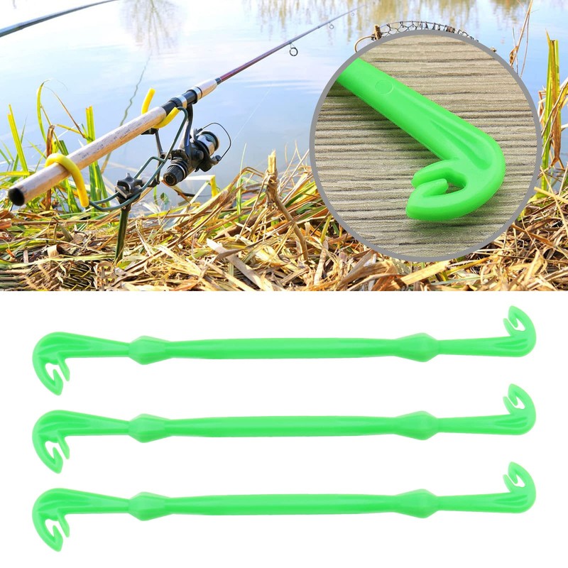 ECSiNG 6Pcs Fishhook Removal Tools Bait Needle Knotted Fly Hook