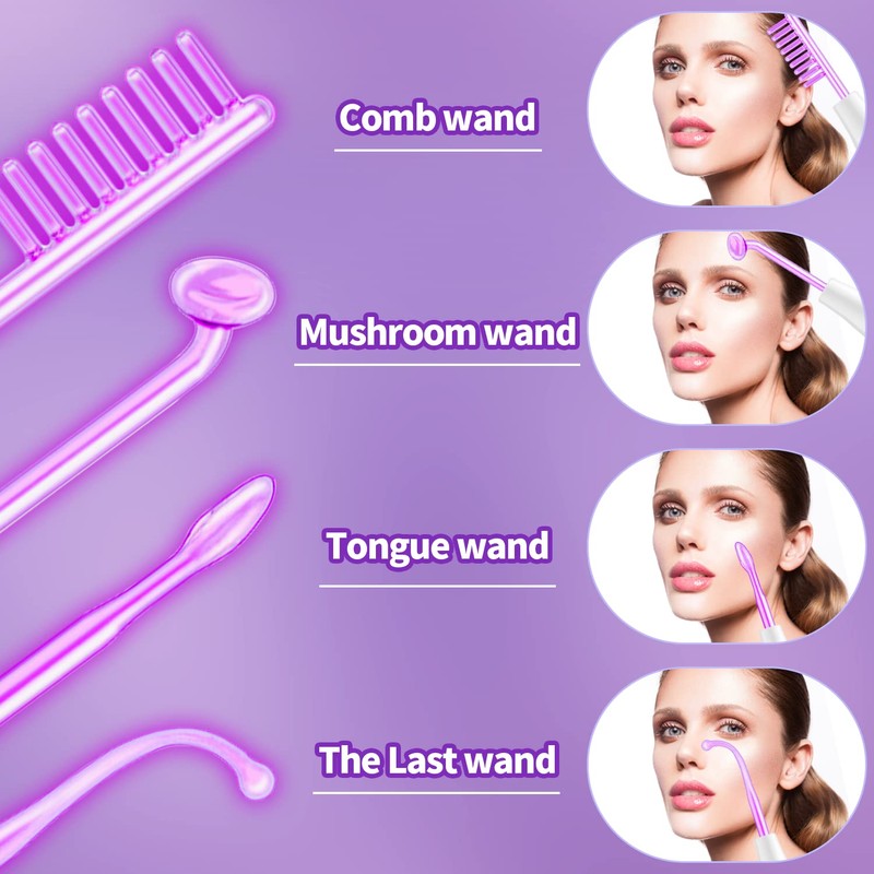 High Frequency Facial Wand-UUPAS Portable Handheld High Frequency Facial Machine