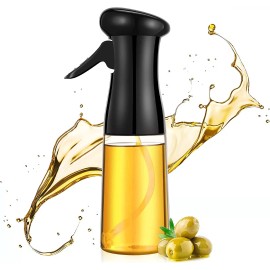Ngecors Oil Sprayer for Cooking, Olive Oil Mister Bottle Dispenser Food Grade PET, 210ML