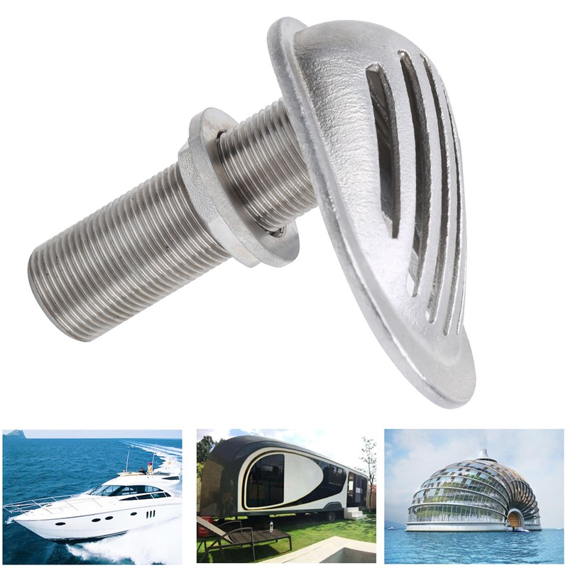 MJS023 Stainless Steel 316 Marine Boat Intake Strainer ThruHull Water