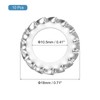 sourcing map M10 10Pcs External Tooth Washers, 304 Stainless Steel