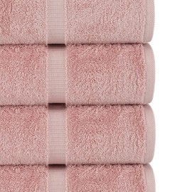Chakir Turkish Linens Luxury Spa and Hotel Quality Premium Turkish Cotton 6-Piece Towel Set (2 x Bath Towels, 2 x Hand Towels, 2 x Washcloths)