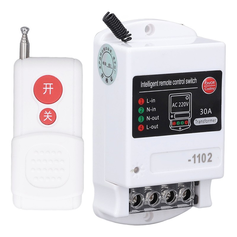Single Phase Remote Control Switch 1000m Long Distance Smart Power