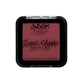 NYX PROFESSIONAL MAKEUP Sweet Cheeks Creamy powder blush Matte, Bang Bang, Red Riot, 0.17 ounce (800897191832)
