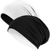 Hatstar Long Slouchy Beanie, 2-in-1 Reversible Jersey Hat in 45