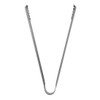Olympia Gunmetal Ice Tongs in Black with Serrated Jaws Dishwasher