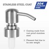 ALTGLAS Stainless Steel Liquid Soap Dispenser Pump 'Zagreb' - Replacement