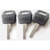 3Pcs Replacement Ignition Keys for Tractor, Compatible with D250 Dozer