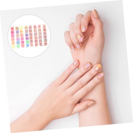 Healeved Colorful Glitter Nail Art Sequins Fluorescent Nail Dipping Powder for Decoration Kawaii Charms for Festivals and Parties