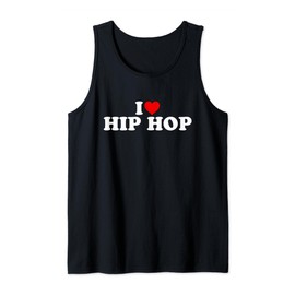 I Love Hip Hop - Heart Tank Top