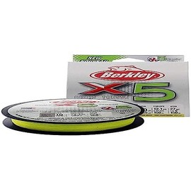 Berkley X5 150M Fluro Grün Geflochtene Schnur