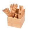 GRÄWE Bamboo Box with 10 Piece Cutlery