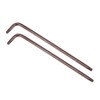 uxcell T25 Anti Tamper Proof Torx Star Key Bit Wrench,