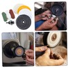 Gatuida 1set Buffing Polishing Wheel Kit Polishing Compound and for