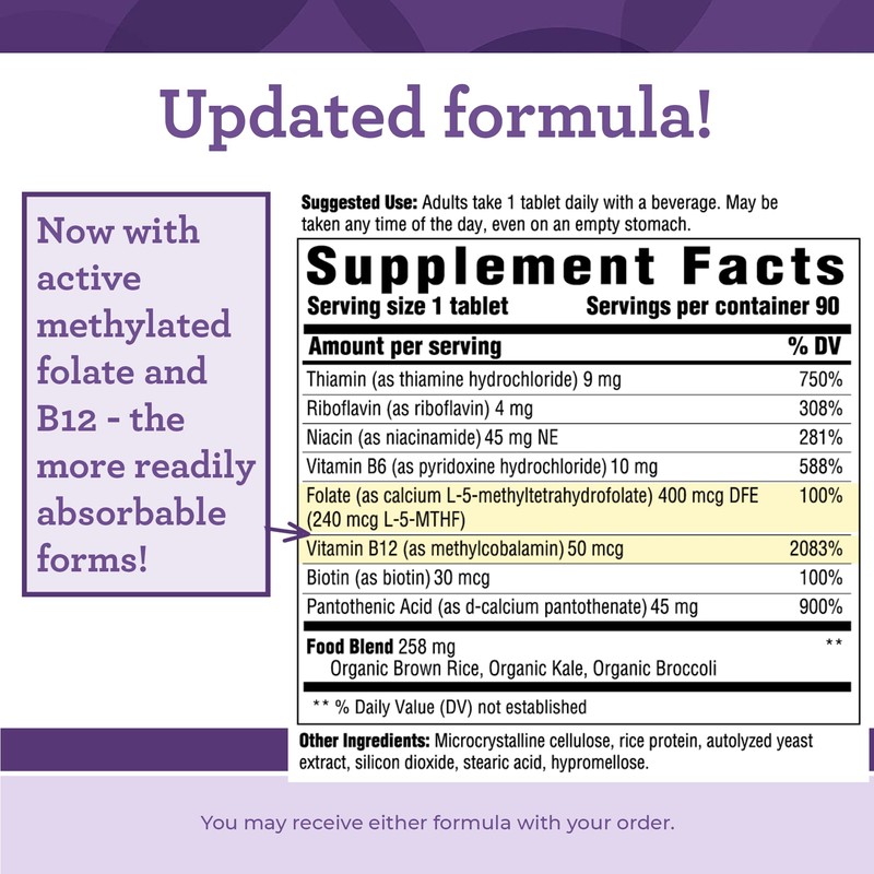 INNATE Response Formulas, B Complex, B Vitamin Supplement, Non-GMO Project