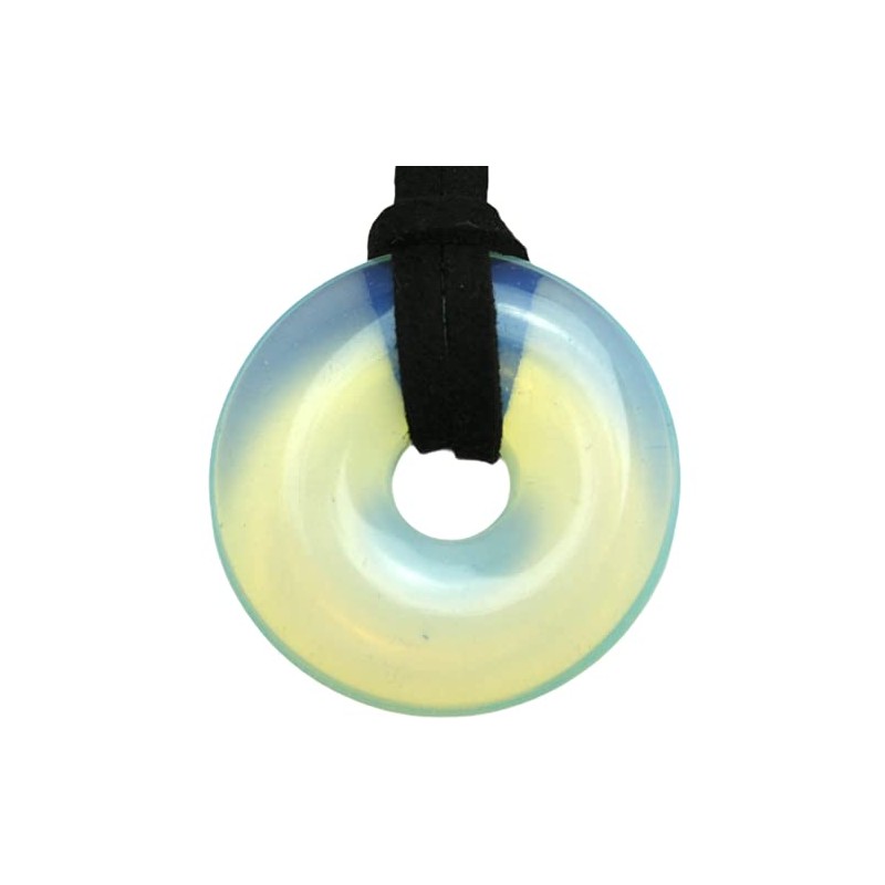 Steinfixx Steinfixx? - Premium Opalglas Donut optional als Kette mit