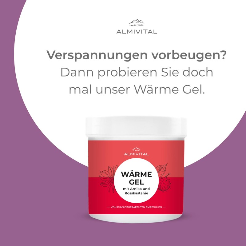 ALMIVITAL Muscle Massage Gel with Devil's Claw, Natural Relaxation &