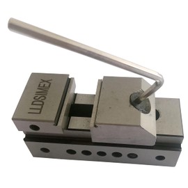 LLDSIMEX High Precision QKG Fast Moving Insert Type Jaw Grinder Toolmaker's Vise (1")