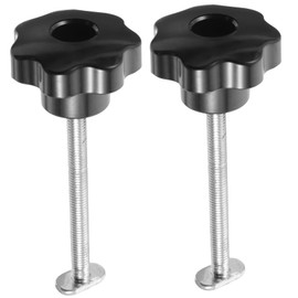 Gadpiparty 4 Sets Slot Hold Down Clamp for Woodworking Carpenter T Track Clip for Workpiece Positioning Durable Pressure Clamp for Applications