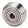 13PCS V Pulley Wheel Stainless Steel Printer Round Wheel Roller