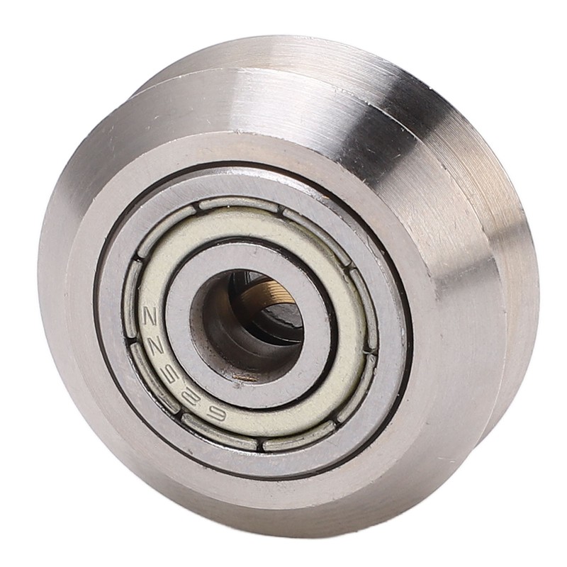 13PCS V Pulley Wheel Stainless Steel Printer Round Wheel Roller