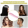 VOCOSTE Wide Tooth Hair Comb Multi-Purpose Tangle Free Plastic Cherry