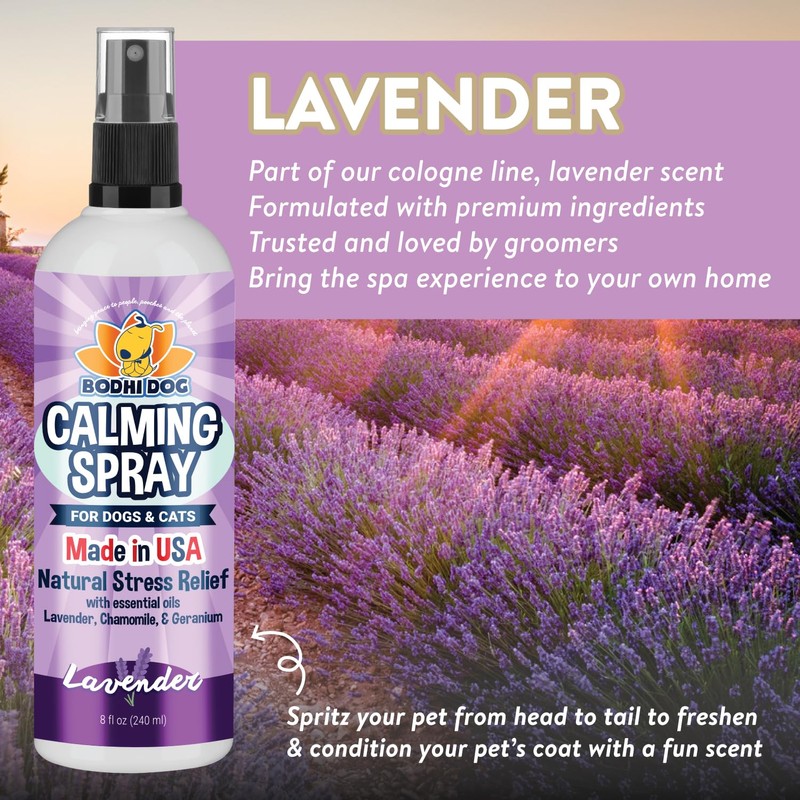 Bodhi Dog Natural Calming Spray for Dogs - Anxiety Relief