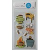 Recollections Pottery Craft Themed Scrapbooking Stickers by Recollections