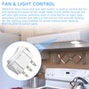 Cutetool (2PCS) SR561116 Range Hood Rocker Switch Replacement Suitable for