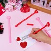 jiebor 30Pcs Heart Shaped Pen Valentines Day Pen Gel Pen