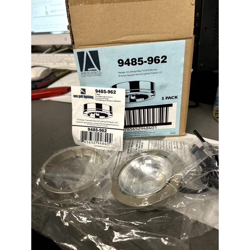 Sea Gull Lighting LOT OF 5 - Sea Gull Lighting