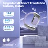 HYGAMOCC AI Real-Time Translation Earbuds,144 Languages 3-in-1 Wireless Bluetooth Earbuds