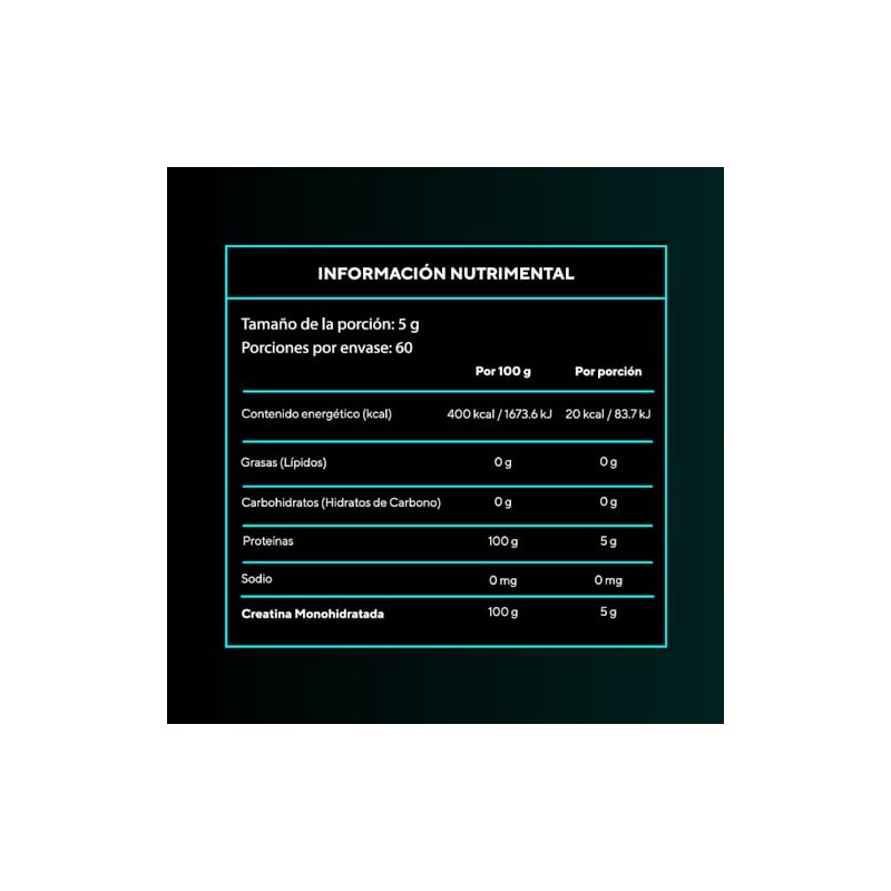 DUMO LABS | Creatina Monohidratada de Alta Pureza en polvo