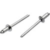 3mm x 6mm Stainless Steel Blind Pop Rivet Dome Head