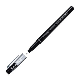 Pilot Friction Fineliner Erasable Color Pens, Black, 10 Count SFFL120F10B