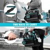DURATECH 12 Inch Tool Tote with Waterproof Hard Bottom, Electrician