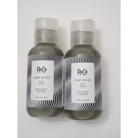 R+Co (2) R+Co Dark Waves Body Wash Shower Gel 2 fl oz New Sealed Vegan Cruelty-Free
